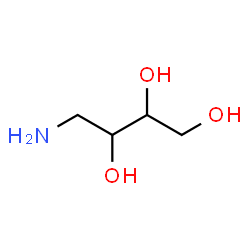 ChemSpider 2D Image | 4-Amino-1,2,3-butanetriol | C4H11NO3