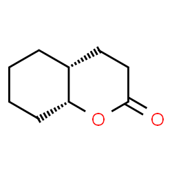 ChemSpider 2D Image | (4aR,8aR)-Octahydro-2H-chromen-2-one | C9H14O2