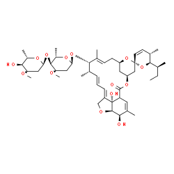 ChemSpider 2D Image | Abamectin | C48H72O14