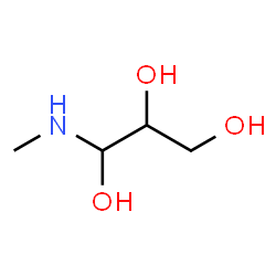 ChemSpider 2D Image | (Methylamino)-1,2,3-propanetriol | C4H11NO3