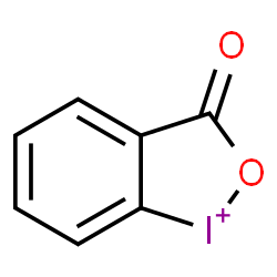 ChemSpider 2D Image | 3-Oxo-3H-1,2-benziodoxol-1-ium | C7H4IO2