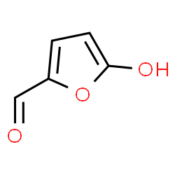 ChemSpider 2D Image | 5-Hydroxy-2-furaldehyde | C5H4O3