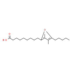 ChemSpider 2D Image | 9-(3,4-Dimethyl-5-pentfuran-2-yl)nonanoic acid | C20H34O3