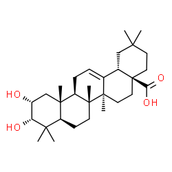 ChemSpider 2D Image | epi-maslinic acid | C30H48O4