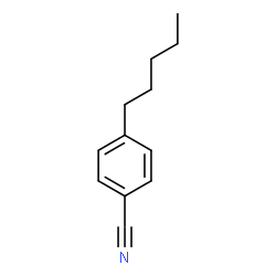 ChemSpider 2D Image | 4-Pentylbenzonitrile | C12H15N