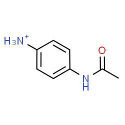 ChemSpider 2D Image | 4-Acetamidoanilinium | C8H11N2O