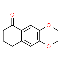 ChemSpider 2D Image | 6,7-Dimethoxy-1-tetralone | C12H14O3
