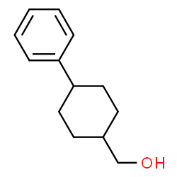 ChemSpider 2D Image | (4-Phenylcyclohexyl)methanol | C13H18O