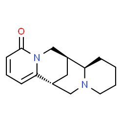 ChemSpider 2D Image | (9alpha)-11,12,13,14-Tetradehydrospartein-15-one | C15H20N2O