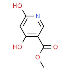 ChemSpider 2D Image | Methyl 4,6-dihydroxynicotinate | C7H7NO4