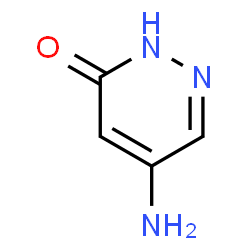 ChemSpider 2D Image | 5-Amino-3(2H)-pyridazinone | C4H5N3O