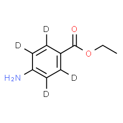ChemSpider 2D Image | Benzocaine-d4 | C9H7D4NO2