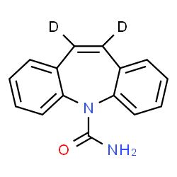 ChemSpider 2D Image | (10,11-~2~H_2_)-5H-Dibenzo[b,f]azepine-5-carboxamide | C15H10D2N2O