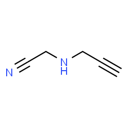 ChemSpider 2D Image | (2-Propyn-1-ylamino)acetonitrile | C5H6N2