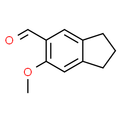 ChemSpider 2D Image | 6-Methoxy-5-indanecarbaldehyde | C11H12O2