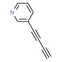 ChemSpider 2D Image | 3-(buta-1,3-diynyl)pyridine | C9H5N