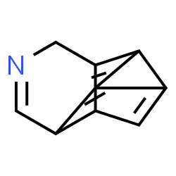 ChemSpider 2D Image | 9-Azatetracyclo[4.4.0.0~2,4~.0~3,7~]deca-1,4,6,8-tetraene | C9H5N