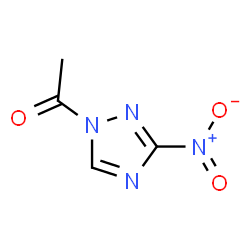 ChemSpider 2D Image | 1-(3-Nitro-1H-1,2,4-triazol-1-yl)ethanone | C4H4N4O3