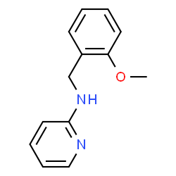 ChemSpider 2D Image | N-(2-Methoxybenzyl)-2-pyridinamine | C13H14N2O