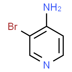 ChemSpider 2D Image | 3-Bromo-4-pyridinamine | C5H5BrN2