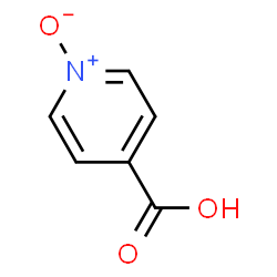 ChemSpider 2D Image | 4-Carboxypyridine 1-oxide | C6H5NO3