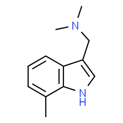 ChemSpider 2D Image | 7-Methylgramine | C12H16N2