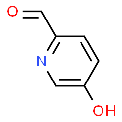 ChemSpider 2D Image | 5-Hydroxypicolinaldehyde | C6H5NO2