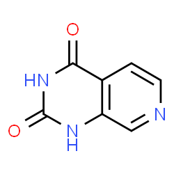 ChemSpider 2D Image | 2,4-Dihydroxypyrido[3,4-d]pyrimidine | C7H5N3O2