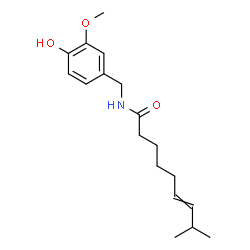 ChemSpider 2D Image | E-Capsaicin | C18H27NO3