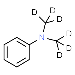 ChemSpider 2D Image | N,N-Dimethyl-d6-aniline | C8H5D6N