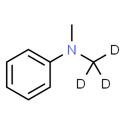 ChemSpider 2D Image | N-Methyl-N-(~2~H_3_)methylaniline | C8H8D3N