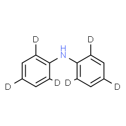 ChemSpider 2D Image | Diphenyl-2,2',4,4',6,6'-d6-amine | C12H5D6N
