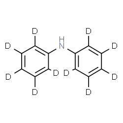 ChemSpider 2D Image | N-(~2~H_5_)Phenyl(~2~H_5_)aniline | C12HD10N
