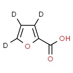 ChemSpider 2D Image | 2-FUROIC-D3 ACID | C5HD3O3
