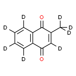 ChemSpider 2D Image | Menadione-d8 | C11D8O2