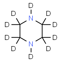 ChemSpider 2D Image | Piperazine-d10 | C4D10N2