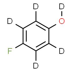 ChemSpider 2D Image | 4-Fluoro(O-~2~H_5_)phenol | C6D5FO