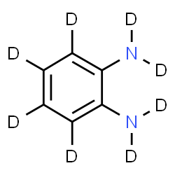 ChemSpider 2D Image | 1,2-(~2~H_4_)Benzene(~2~H_4_)diamine | C6D8N2