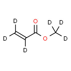 ChemSpider 2D Image | Methyl Acrylate-d6 | C4D6O2