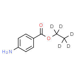 ChemSpider 2D Image | (~2~H_5_)Ethyl 4-aminobenzoate | C9H6D5NO2