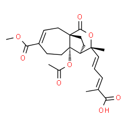 ChemSpider 2D Image | pseudolaric acid B | C23H28O8