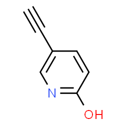 ChemSpider 2D Image | 5-ethynylpyridin-2-ol | C7H5NO