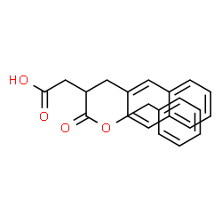 ChemSpider 2D Image | 4-(Benzyloxy)-3-(2-naphthylmethyl)-4-oxobutanoic acid | C22H20O4