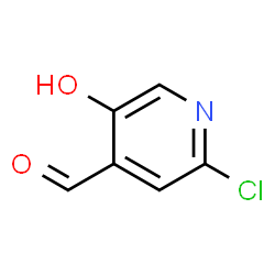 ChemSpider 2D Image | 2-Chloro-5-hydroxyisonicotinaldehyde | C6H4ClNO2