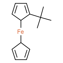 ChemSpider 2D Image | tert-Butylferrocene | C14H18Fe