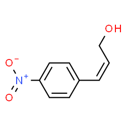 ChemSpider 2D Image | (2Z)-3-(4-Nitrophenyl)-2-propen-1-ol | C9H9NO3