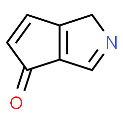 ChemSpider 2D Image | Cyclopenta[c]pyrrol-4(1H)-one | C7H5NO