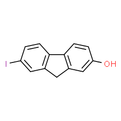 ChemSpider 2D Image | 7-Iodo-9H-fluoren-2-ol | C13H9IO