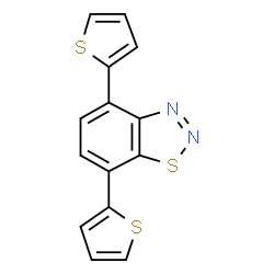 ChemSpider 2D Image | 4,7-dithienylbenzothiadiazole | C14H8N2S3