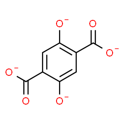 ChemSpider 2D Image | 2,5-Dioxidoterephthalate | C8H2O6